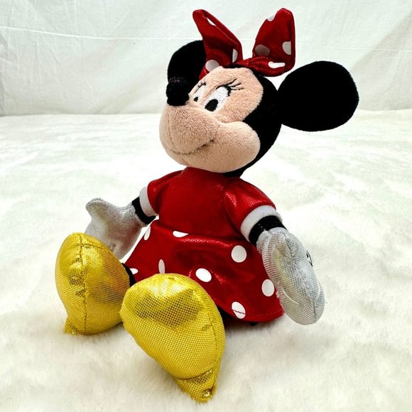 Disney Ty Sparkle Minnie Mouse 8" Plush Stuffed Toy (No Tags) - Picture 5 of 10